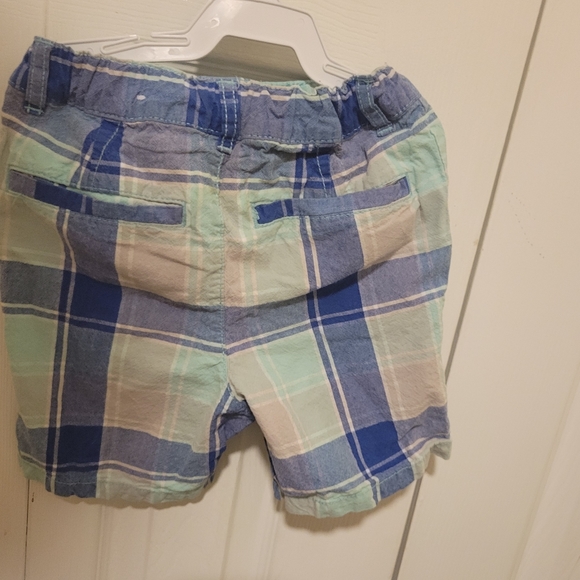 Blue Plaid Toddler Boys Shorts (2 Pair) Size 3T by The Children's Place - Picture 9 of 12
